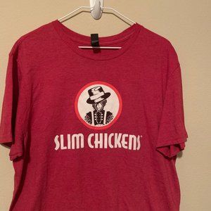 Very important tee, Dist-rict ,  Large , red